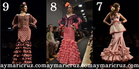 Colores de moda en trajes de flamenca 2014