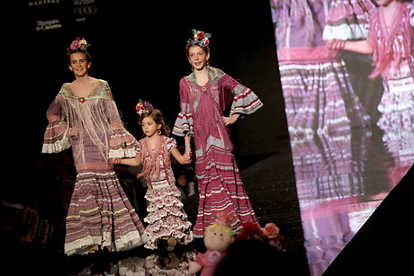 Desfiles de trajes de flamenca 2014