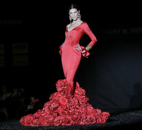 Diseñadores trajes de flamenca
