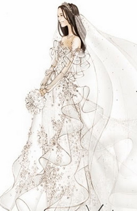 Diseños de vestido de novia