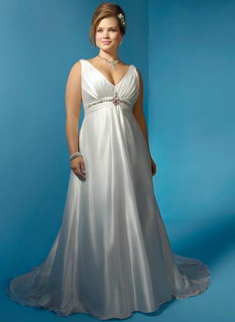 Diseños de vestidos de novia para gorditas