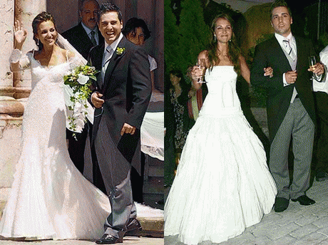 Fotos de vestidos de novia de famosas