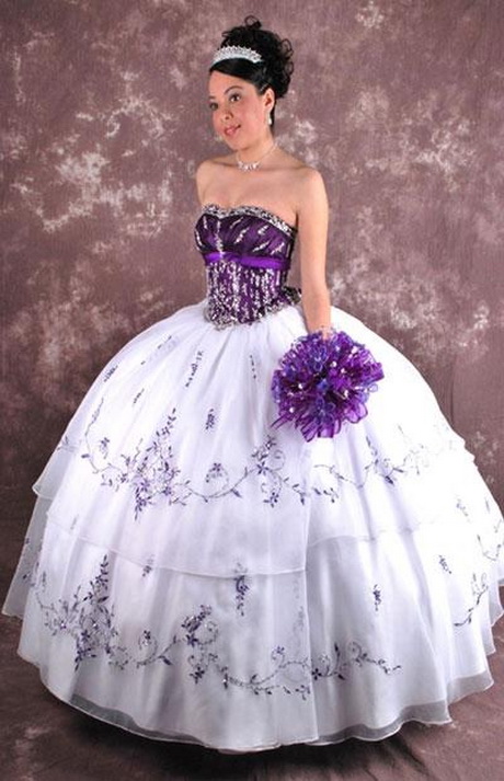 Imagenes de vestidos de 15 años largos