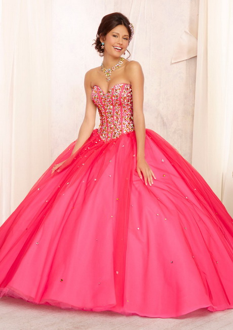 Imagenes vestidos de 15 años largos