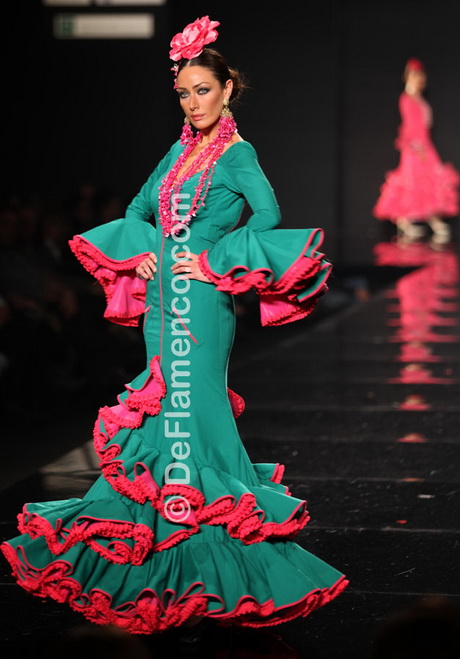 Mangas traje flamenca