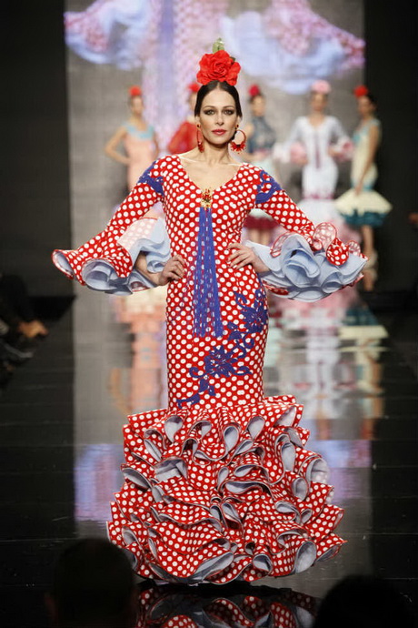 Moda de trajes de flamenca 2014