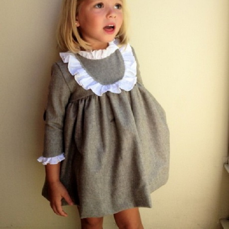 Moda infantil vestidos