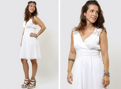 Moda vestido blanco