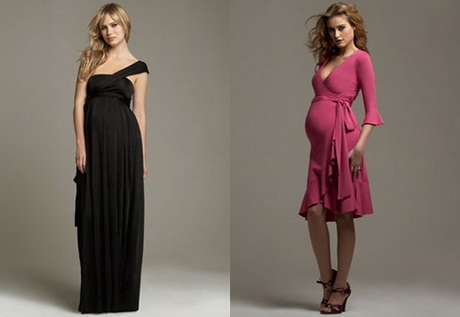 Modelos de vestidos para embarazadas