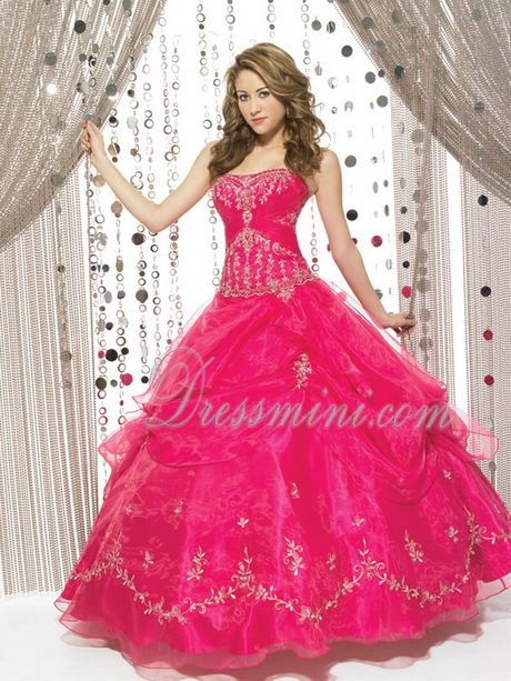 Puffy quinceanera dresses