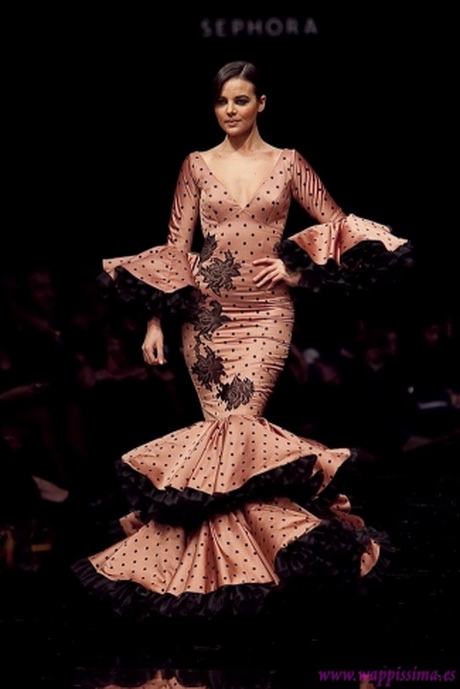 Traje de flamenca vicky martin berrocal