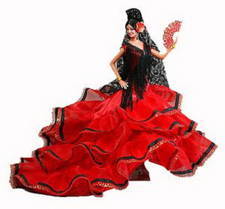 Traje del flamenco