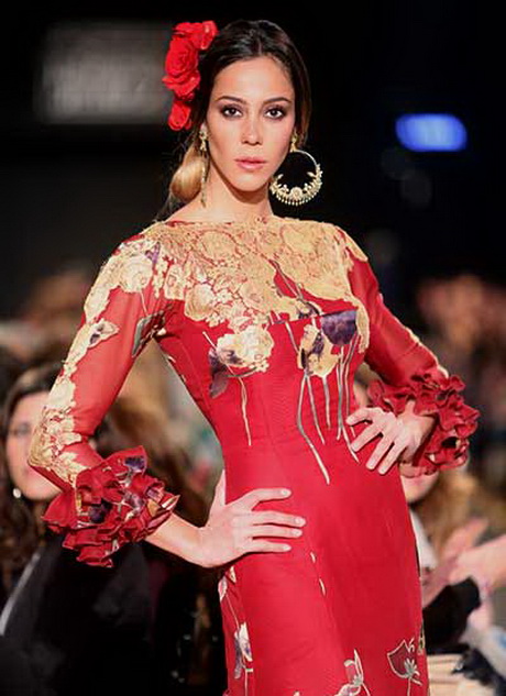 Trajes de flamenca lina 2014