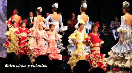 Trajes de flamenca niñas