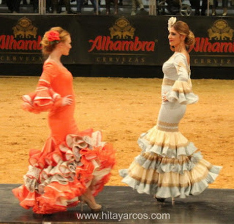 Trajes de flamencas 2014