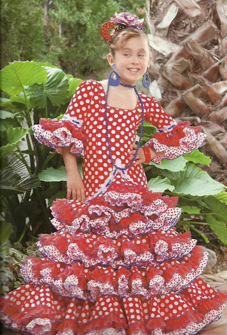 Trajes de gitana para niñas