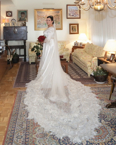 Trajes de novia de invierno