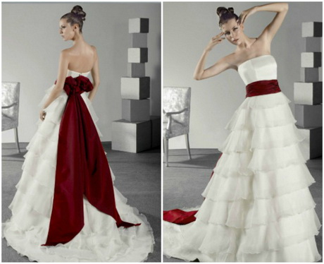 Trajes de novia rojos