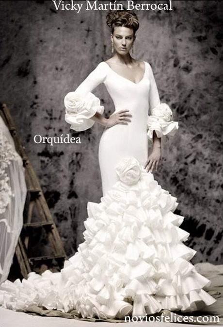 Trajes novia vicky martin berrocal