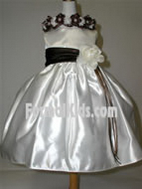 Vestido de graduacion para niñas