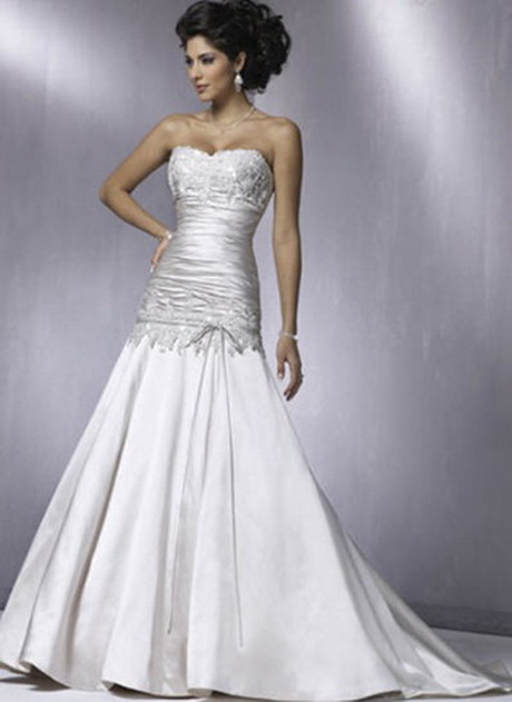 Vestido de novia con corset