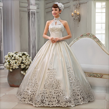 Vestido de novia corte princesa