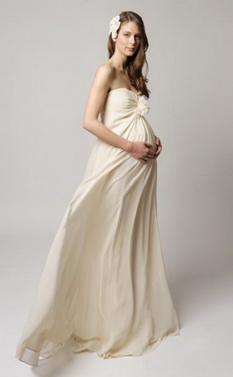 Vestido de novia embarazada
