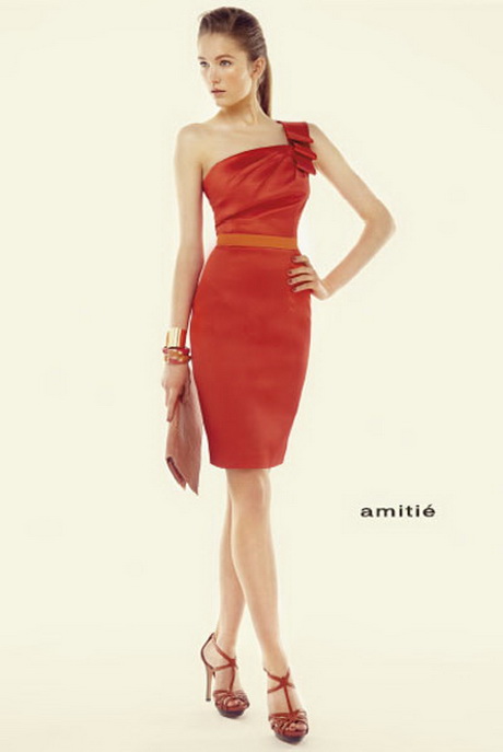 Vestido rojo coctel