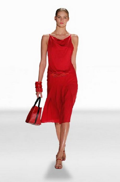 Vestido rojo de carolina herrera