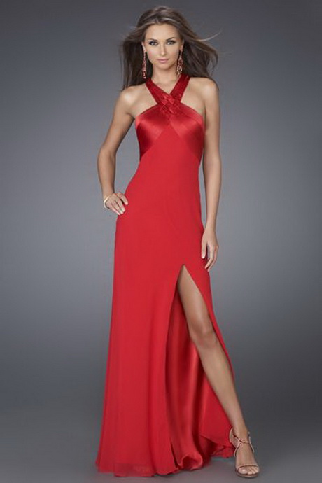 Vestido rojo elegante