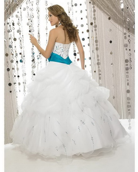 Vestidos blancos de quinceanera