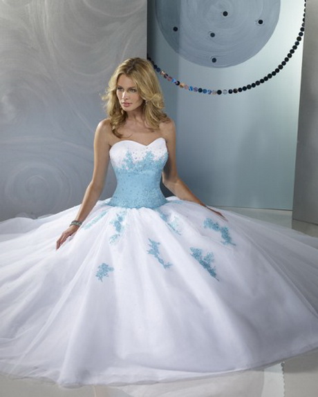 Vestidos blancos de quinceanera