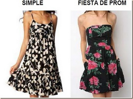 Vestidos con estampados de flores