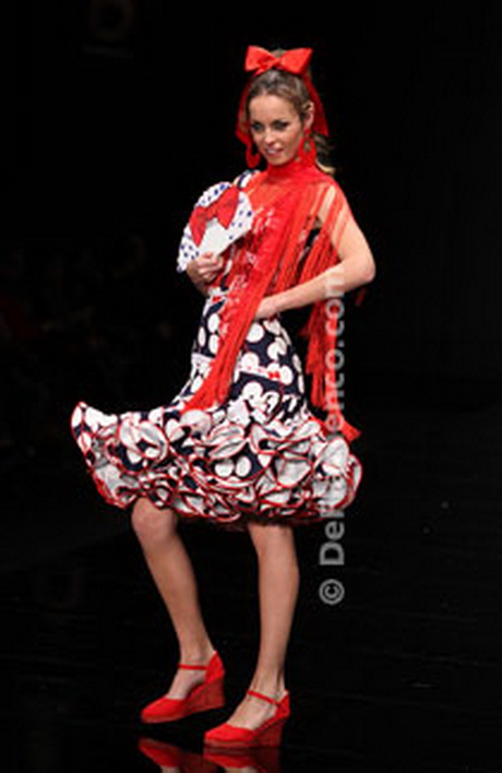 Vestidos cortos de flamenca