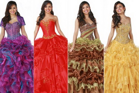 Vestidos de 15 años de disney