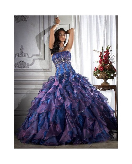 Vestidos de 15 años modernos 2014