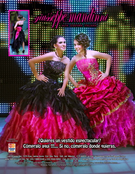 Vestidos de 15 años rosa fiusha