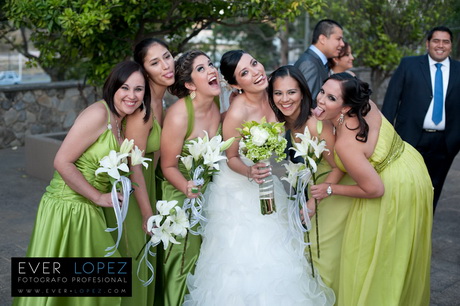 Vestidos de damas de honor para bodas