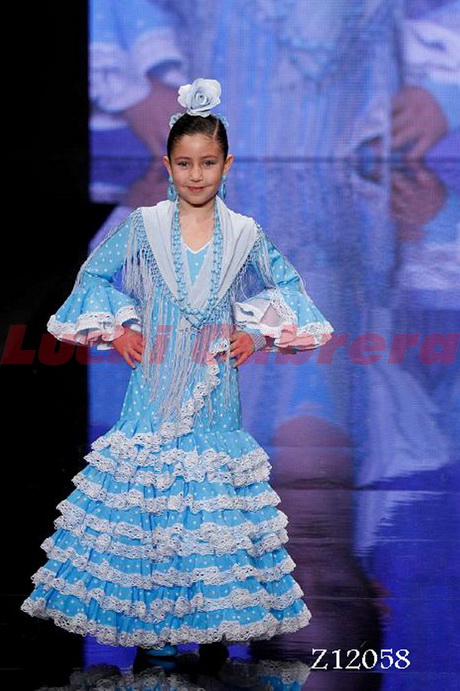 Vestidos de flamenca infantiles