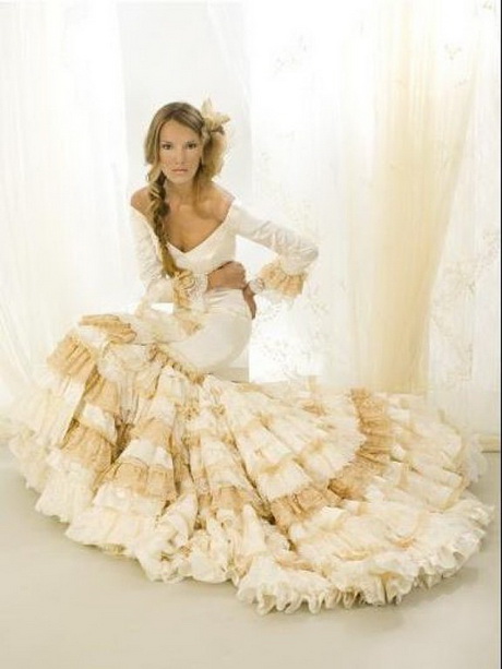 Vestidos de flamenca para novias