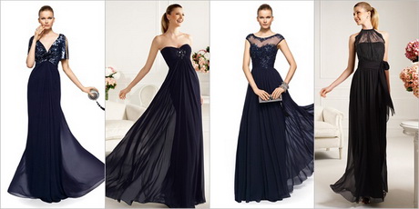 Vestidos de noche largos para boda 2014