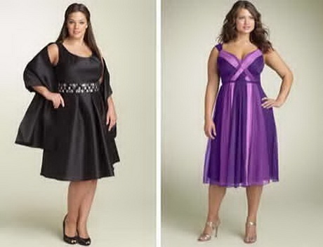 Vestidos de noche para gordas