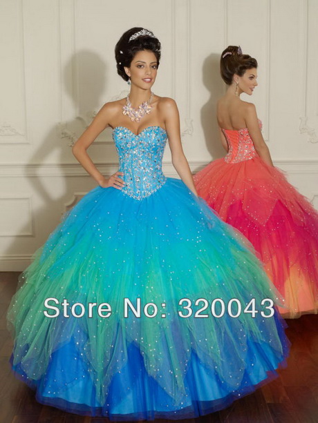 Vestidos de noche para quince años