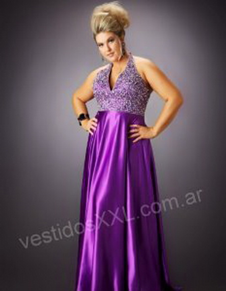 Vestidos de noche tallas extra grandes