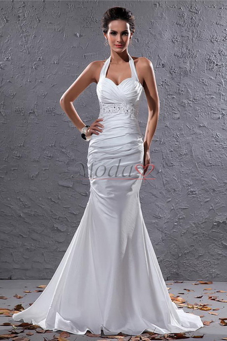 Vestidos de novia corte halter