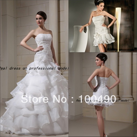 Vestidos de novia desmontables