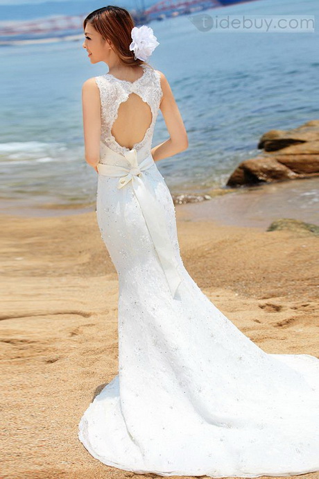 Vestidos de novia en la playa 2014