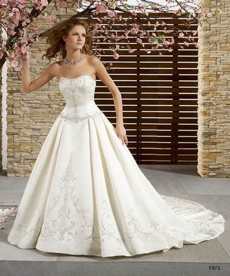 Vestidos de novia strapless