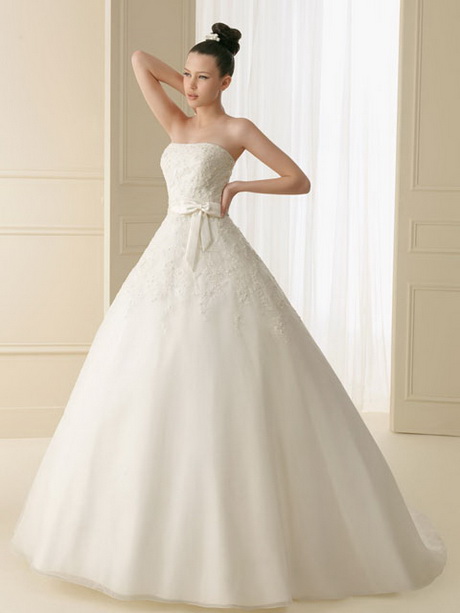 Vestidos de novia strapless