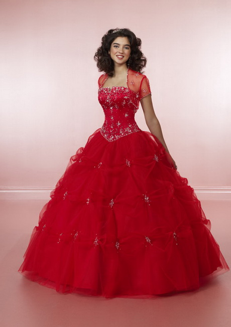 Vestidos de xv rojos